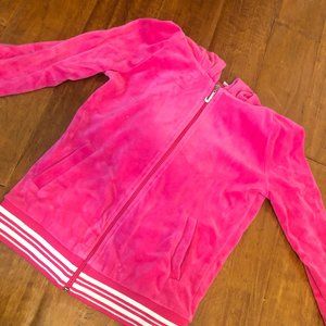 JUICY COUTURE BRIGHT PINK JUMP TOP OF TRACKSUIT